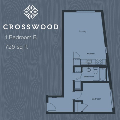 Crosswood | One Bedroom  B